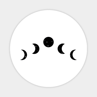 Full Moon Minimalist Design Magnet